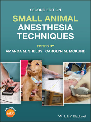 cover image of Small Animal Anesthesia Techniques